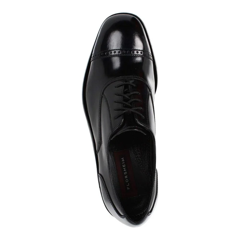 Florsheim Men's Lexington Cap-Toe Brogue Oxford Shoes - Picture 5 of 6